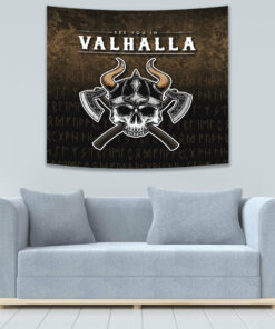 Viking Style Tapestry Odin Warrior Tapestry for Wall Décor