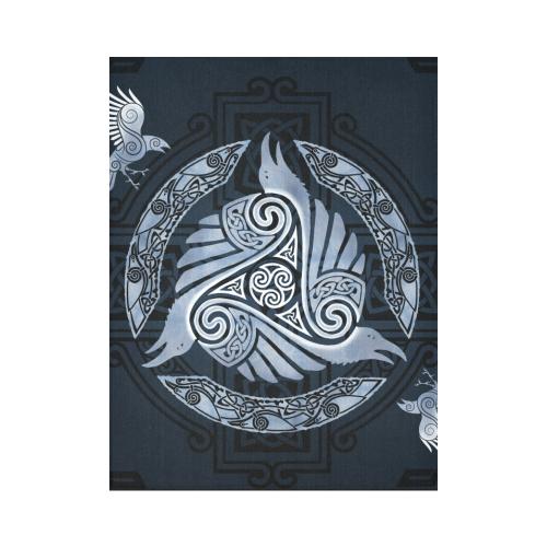 Viking Style Tapestry Odin's Raven for Wall Décor