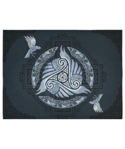 Viking Style Tapestry Odin's Raven for Wall Décor