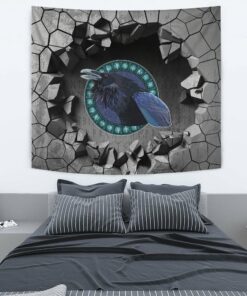 Viking Style Tapestry Pretty Valkyrie Tapestry for Wall Décor