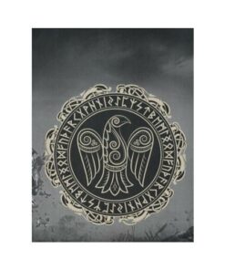 Viking Style Tapestry Raven Of Viking Style for Wall Décor