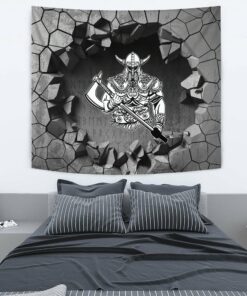 Viking Style Tapestry Raven Tattoo Wall Décoration