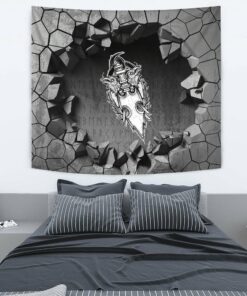Viking Style Tapestry Raven and Runes 2 Tapestry for Wall Décor