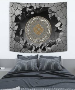 Viking Style Tapestry Shield 2 Tapestry for Wall Décor