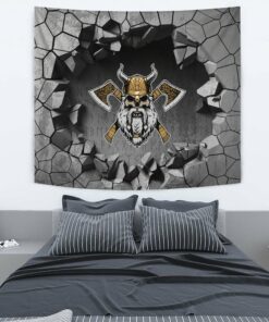 Viking Style Tapestry Ship Of Viking Tapestry for Wall Décor