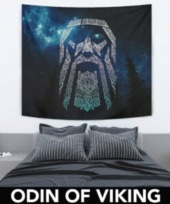 Viking Style Tapestry Skull Sword Tapestry for Wall Décor