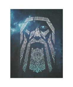 Viking Style Tapestry Skull Sword Tapestry for Wall Décor
