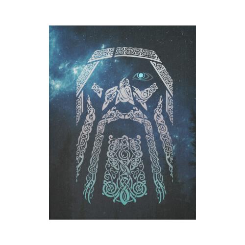 Viking Style Tapestry Skull Sword Tapestry for Wall Décor