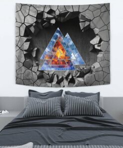 Viking Style Tapestry Special Hati and Skoll Tapestry for Wall Décor