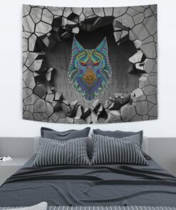 Viking Style Tapestry Strong Warrior Tapestry for Wall Décor