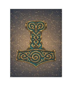 Viking Style Tapestry Symbols Of The Gods And Decorative Ornaments Tapestry for Wall Décor