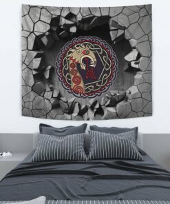 Viking Style Tapestry The Compass Tapestry for Wall Décor