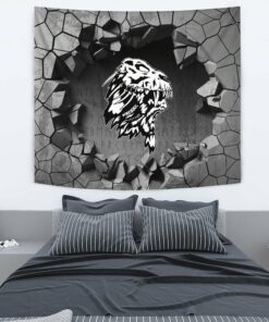 Viking Style Tapestry The Nasal Figure Of The Ship Drakkar In The Form Of Dragon Tapestry for Wall Décor