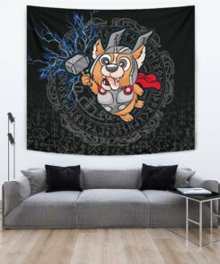 Viking Style Tapestry Thorgi for Wall Décor