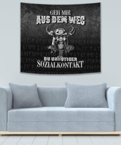 Viking Style Tapestry Three Dragons Tapestry for Wall Décor