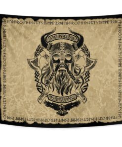 Viking Style Tapestry Valhalla Is Calling for Wall Décor
