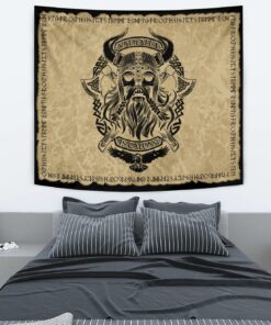 Viking Style Tapestry Valhalla Is Calling for Wall Décor