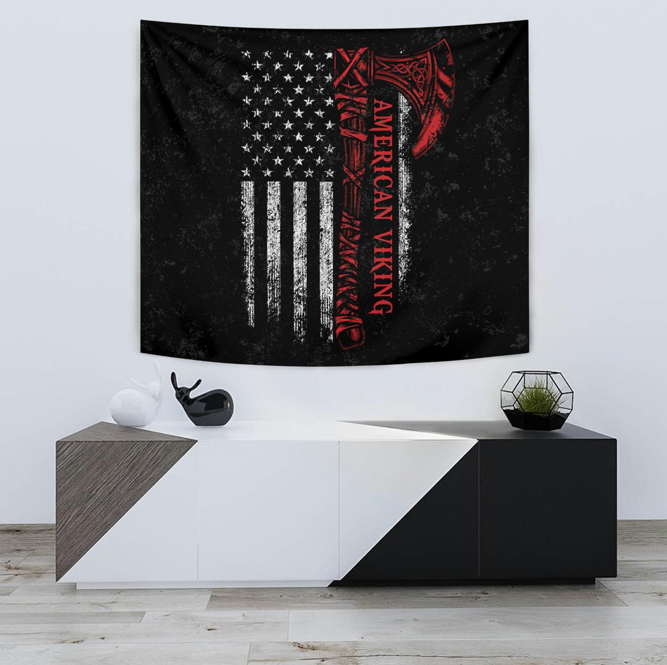 Viking Style Tapestry Viking American for Wall Décor