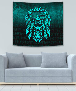 Viking Style Tapestry Viking Style Tree Of Life Yggdrasil for Wall Décor