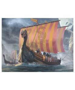 Viking Style Tapestry Warship Of Viking Style for Wall Décor