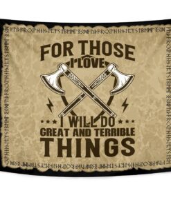 Viking Style Tapestry Will Do Great and Terrible Things for Wall Décor