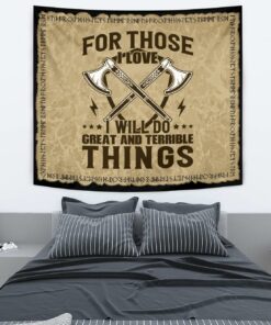 Viking Style Tapestry Will Do Great and Terrible Things for Wall Décor
