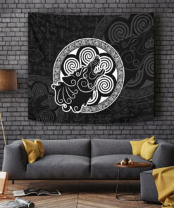 Viking Style Tapestry Wolf Of Viking Style for Wall Décor