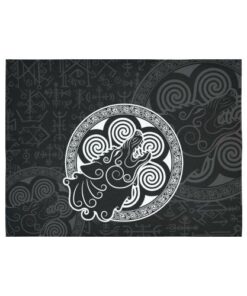 Viking Style Tapestry Wolf Of Viking Style for Wall Décor