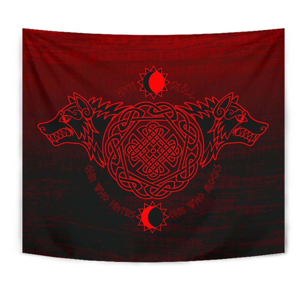 Viking Style Tapestryiking May The Norse Be With You Tapestry for Wall Décor