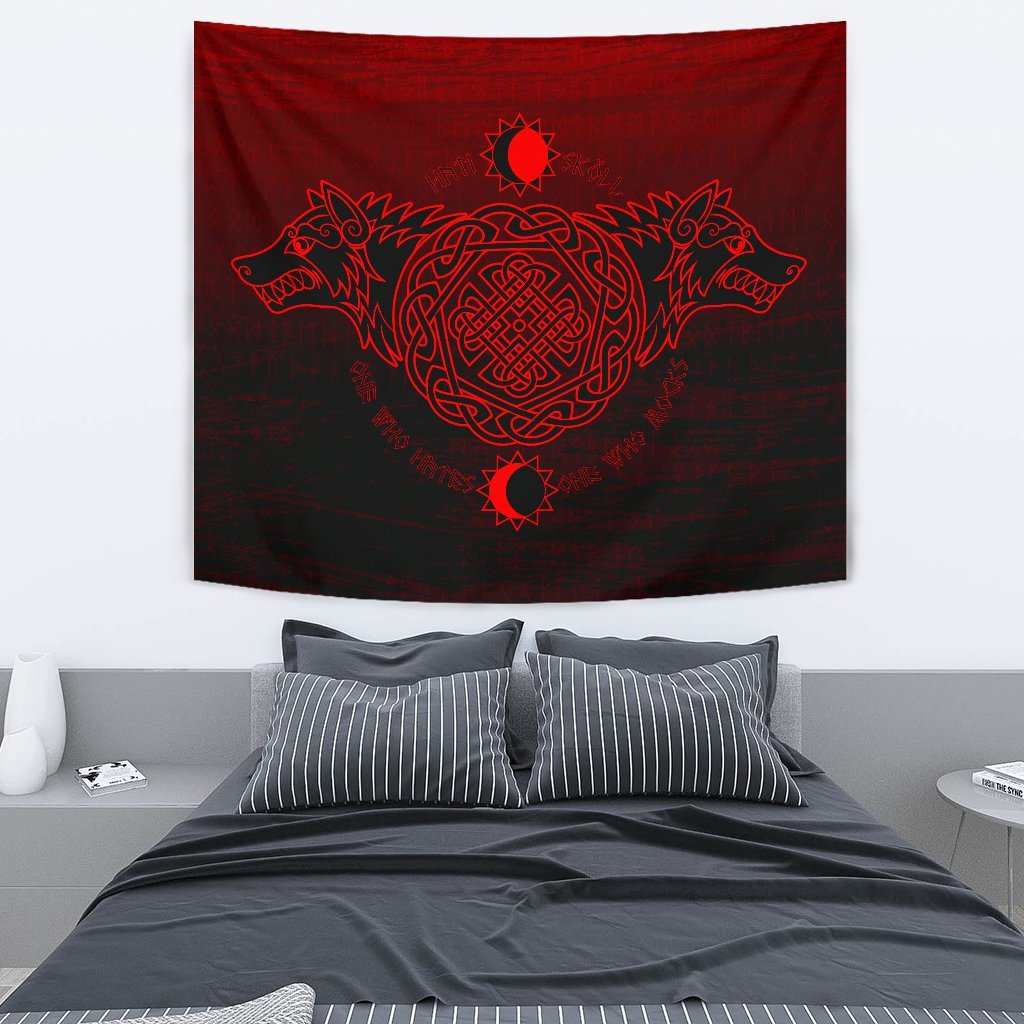 Viking Style Tapestryiking May The Norse Be With You Tapestry for Wall Décor