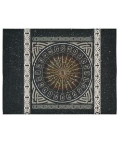 Viking Style The Three Scandinavian Ships Drakkar Tapestry for Wall Décor