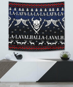 Viking Style Three Wolves Fantasy Ornament Black And White Tapestry for Wall Décor