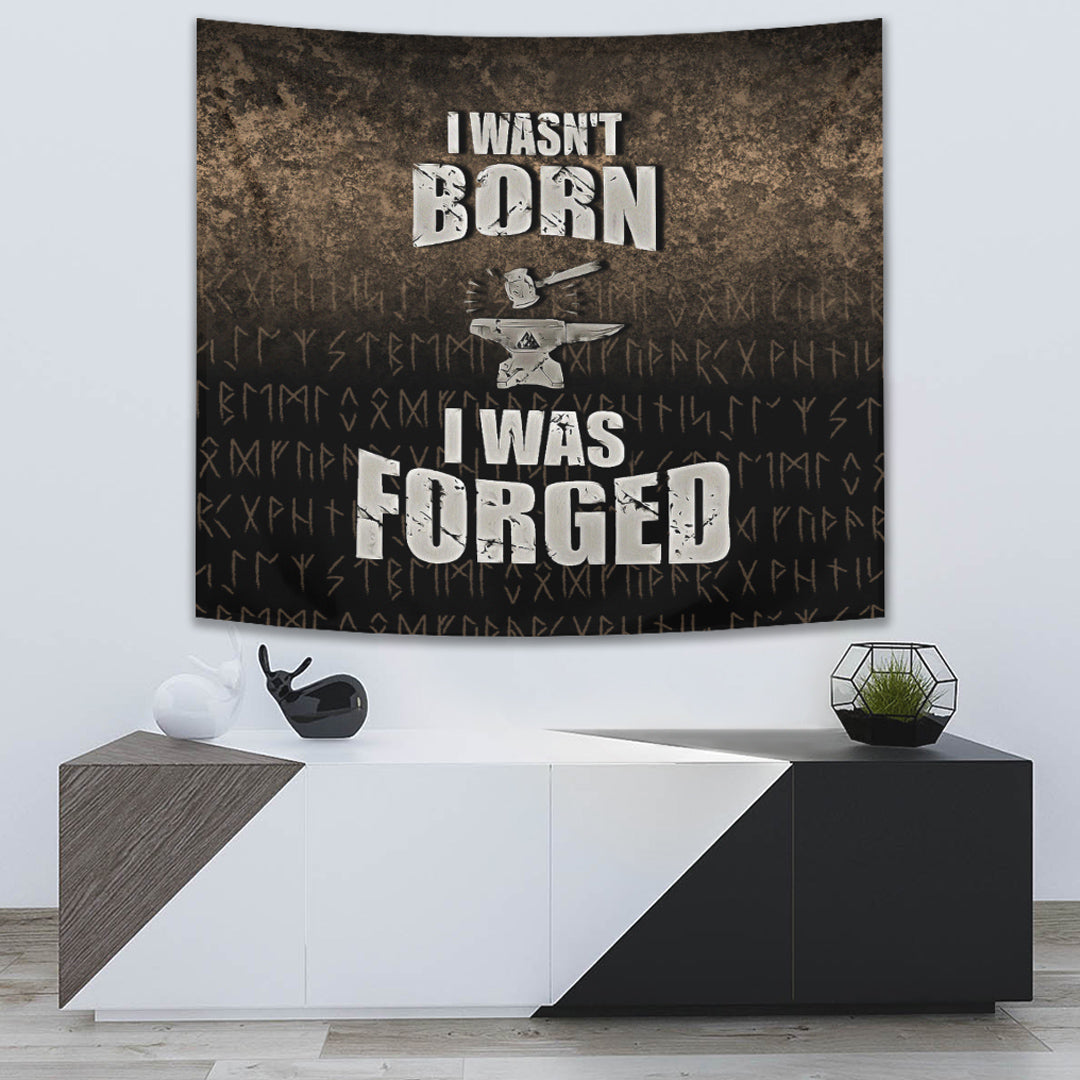 Viking Style Tyr Tattoo Blood Tapestry for Wall Décor