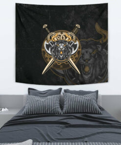 Viking Tapestry Lion for Wall Décor