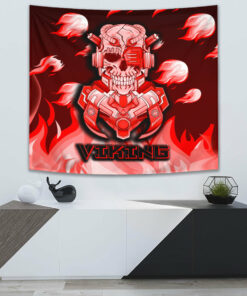 Viking Too Many Idiots Not Enough Axes Viking Tapestry for Wall Décor