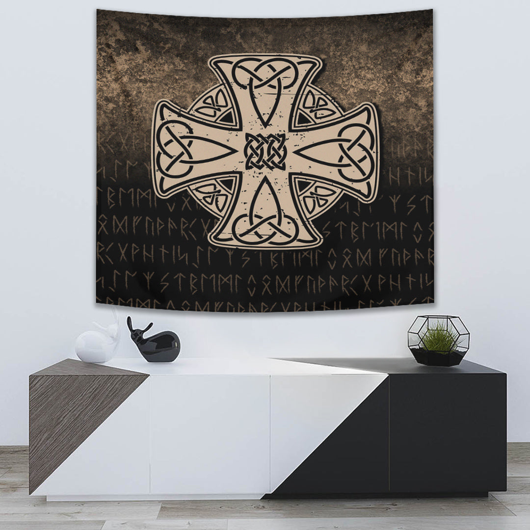 Viking Warrior Muscles Power Tapestry for Wall Décor