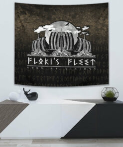 Viking Warrior Odin Valhalla Tapestry for Wall Décor