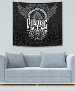 Viking Warrior Valknut Tapestry for Wall Décor