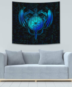 VikingStyle Tapestry Dragon Viking Set Tapestry for Wall Décor