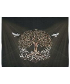 VikingStyle Tapestry OdinWing Viking Tapestry for Wall Décor