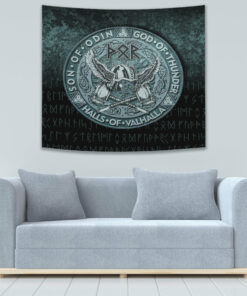 VikingStyle Tapestry Thor God Of Thunder Tapestry for Wall Décor