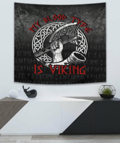 VikingStyle Tapestry Wolf Viking Tapestry for Wall Décor