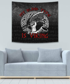 VikingStyle Tapestry Wolf Viking Tapestry for Wall Décor