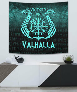 Vikings Victory or Valhalla Tapestry for Wall Décor