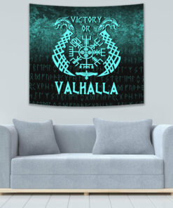 Vikings Victory or Valhalla Tapestry for Wall Décor