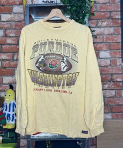 Vintage 01's Tshirt Boilermakers Purdue Washington Huskies Reprinted, UW Sweatshirt Gifts For NCAA Fans