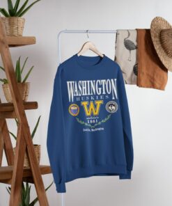Vintage 1961 Husky University of Washington Shirt, University of Washington Huskies Rose Bowl Football Crewneck Sweatshirt