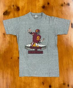 Vintage 1980s Minnesota Gophers Football T-Shirt, Minnesota Golden Gophers Football Fan Shirt, Gifts For NCAA Fans