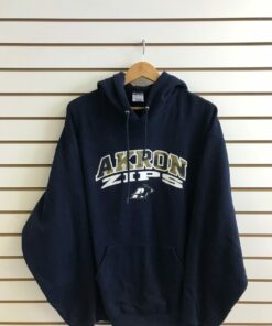Vintage 1990S Akron Zips Hoodie, University Of Akron Sweatshirt, Akron Zips Shirt Gifts for NCAA Fans