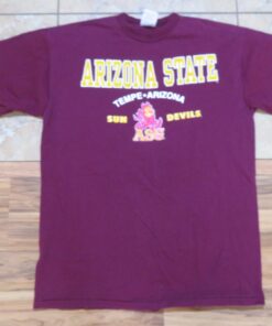 Vintage 1990s Arizona State University Sun Devils T-Shirt, Arizona State Sun Devils NCAA Sweatshirts, Hoodie, Shirt Gifts for Fans